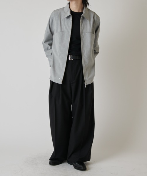 Lui's(ルイス)の「ダブルZIPシャツ(シャツ/ブラウス・メンズ・グレー/ブラック・M/S)」の16枚目の写真