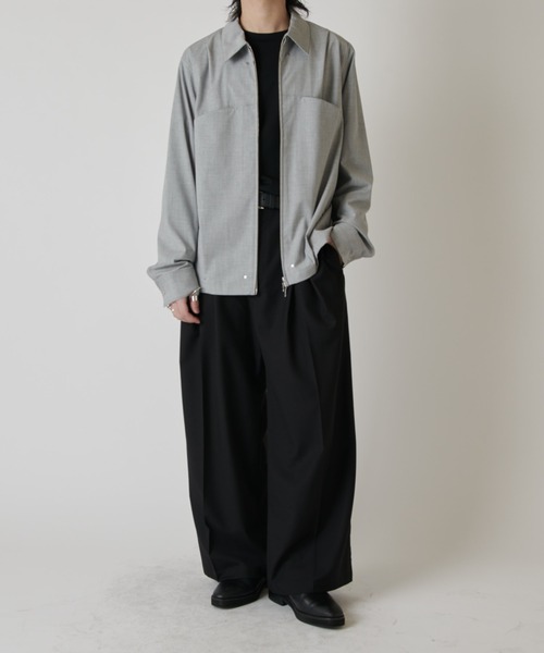 Lui's(ルイス)の「ダブルZIPシャツ(シャツ/ブラウス・メンズ・グレー/ブラック・M/S)」の17枚目の写真