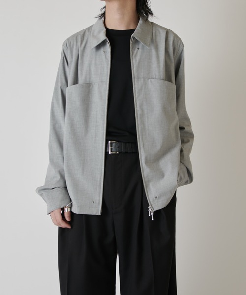 Lui's(ルイス)の「ダブルZIPシャツ(シャツ/ブラウス・メンズ・グレー/ブラック・M/S)」の11枚目の写真