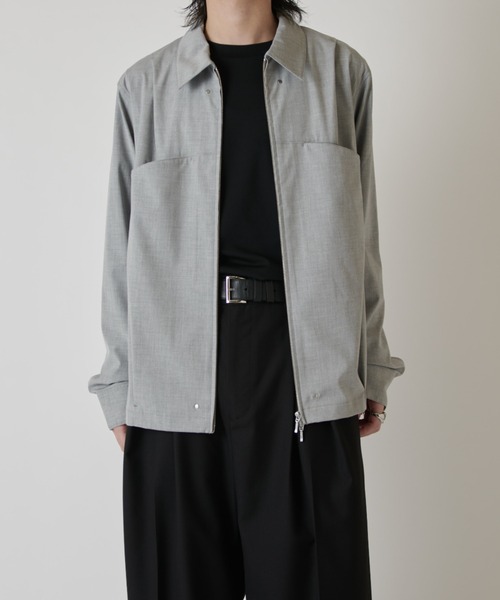 Lui's(ルイス)の「ダブルZIPシャツ(シャツ/ブラウス・メンズ・グレー/ブラック・M/S)」の12枚目の写真