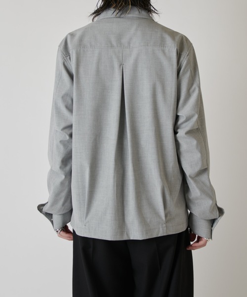 Lui's(ルイス)の「ダブルZIPシャツ(シャツ/ブラウス・メンズ・グレー/ブラック・M/S)」の15枚目の写真