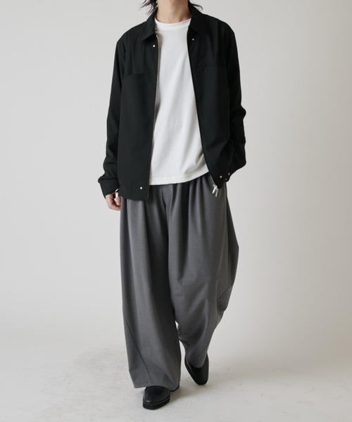 Lui's(ルイス)の「ダブルZIPシャツ(シャツ/ブラウス・メンズ・グレー/ブラック・M/S)」の9枚目の写真