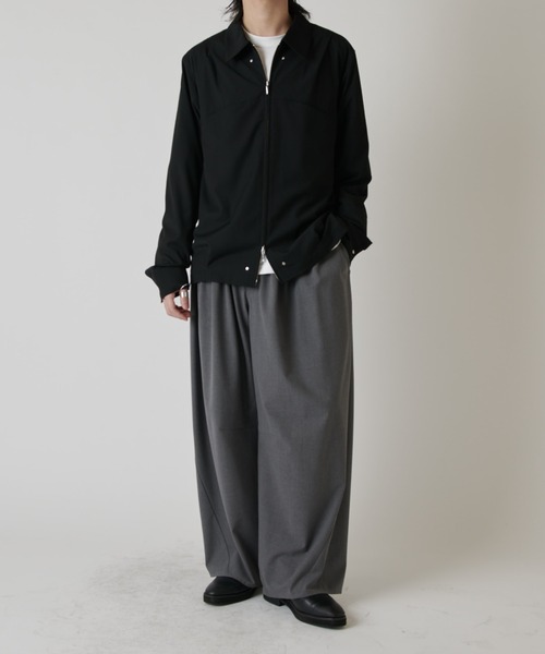 Lui's(ルイス)の「ダブルZIPシャツ(シャツ/ブラウス・メンズ・グレー/ブラック・M/S)」の10枚目の写真