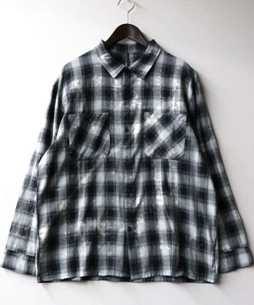 Damage Bleach On‑bleach Shirt — футболка в стиле "потертостей"