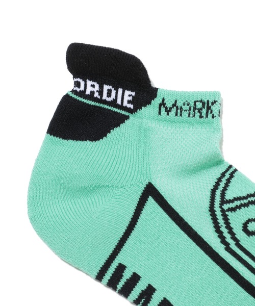 MARK & LONA（マークアンドロナ）の「Round Skull Athletic Low Socks | WOMEN（ソックス/靴下・レディース・ホワイト/ピンク/ミント/ブラック・23cm～25cm）」の6枚目の写真