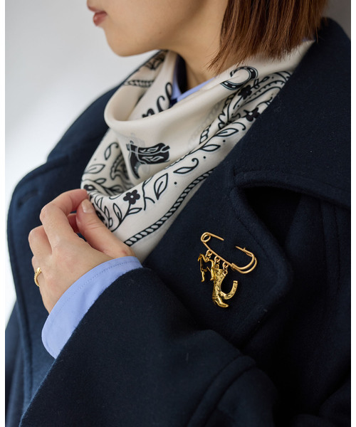 IENA（イエナ）の「《WEB限定/追加》IENA CHEVAL 3ROW ブローチA（その他小物・レディース・ゴールド・FREE）」の3枚目の写真