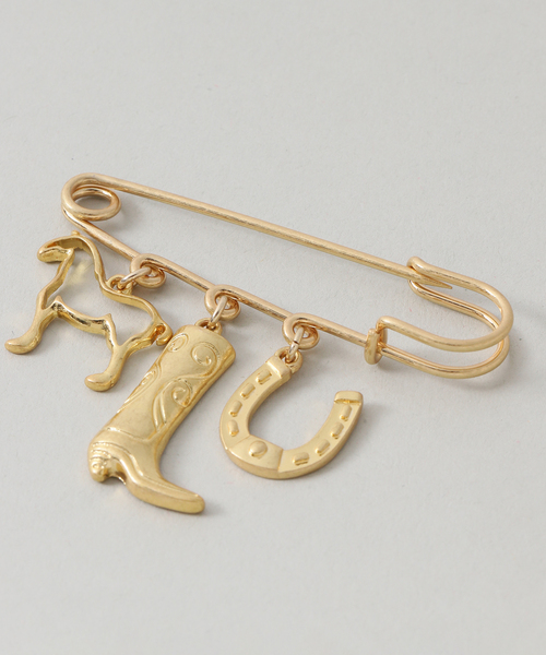 IENA（イエナ）の「《WEB限定/追加》IENA CHEVAL 3ROW ブローチA（その他小物・レディース・ゴールド・FREE）」の8枚目の写真