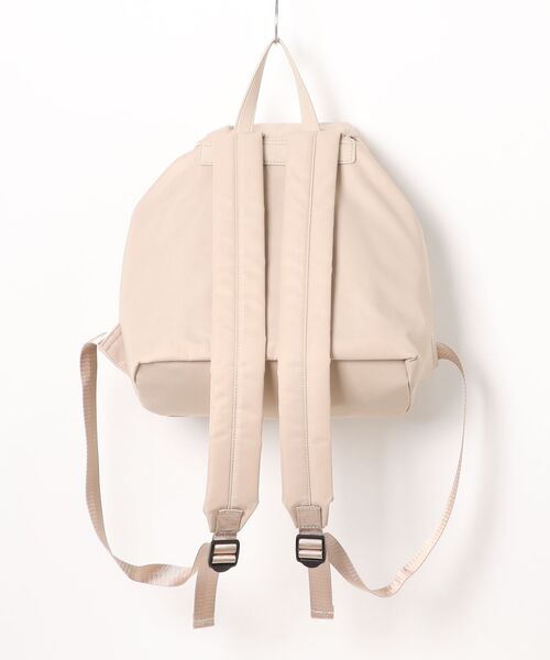 BEVERLY HILLS POLO CLUB（ビバリーヒルズポロクラブ）の「【BEVERLY HILLS POLO CLUB】ナイロンミニリュック（バックパック/リュック・レディース・ベージュ/ネイビー・FREE）」の3枚目の写真