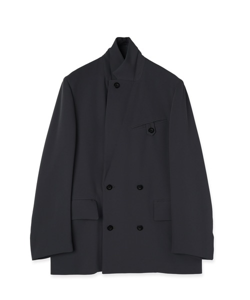 CULLNI(クルニ)の「Double Cloth Button-Tab Pocket Tailored Jacket(テーラードジャケット・メンズ・ネイビー/ブラック/グレー・0/1/2)」の7枚目の写真