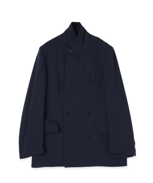 CULLNI(クルニ)の「Double Cloth Button-Tab Pocket Tailored Jacket(テーラードジャケット・メンズ・ネイビー/ブラック/グレー・0/1/2)」の15枚目の写真