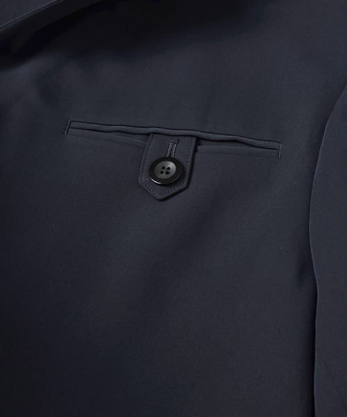 CULLNI(クルニ)の「Double Cloth Button-Tab Pocket Tailored Jacket(テーラードジャケット・メンズ・ネイビー/ブラック/グレー・0/1/2)」の17枚目の写真