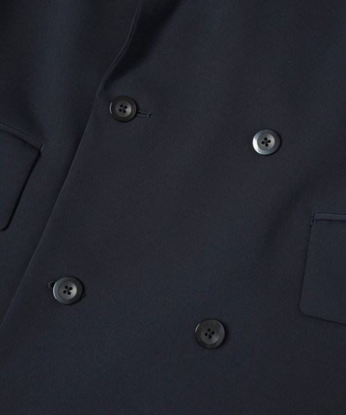 CULLNI(クルニ)の「Double Cloth Button-Tab Pocket Tailored Jacket(テーラードジャケット・メンズ・ネイビー/ブラック/グレー・0/1/2)」の19枚目の写真