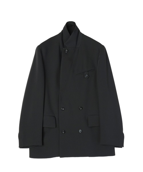 CULLNI(クルニ)の「Double Cloth Button-Tab Pocket Tailored Jacket(テーラードジャケット・メンズ・ネイビー/ブラック/グレー・0/1/2)」の22枚目の写真