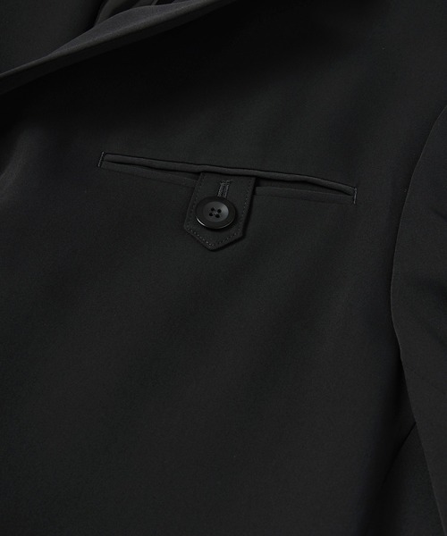CULLNI(クルニ)の「Double Cloth Button-Tab Pocket Tailored Jacket(テーラードジャケット・メンズ・ネイビー/ブラック/グレー・0/1/2)」の17枚目の写真