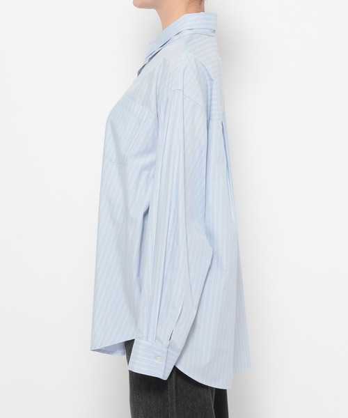 LOWRYS FARM（ローリーズファーム）の「アソートガラＢＩＧシャツ　638697（シャツ/ブラウス・レディース・ブルー系その他/ピンク/ブラウン/ブルー・FREE）」の19枚目の写真