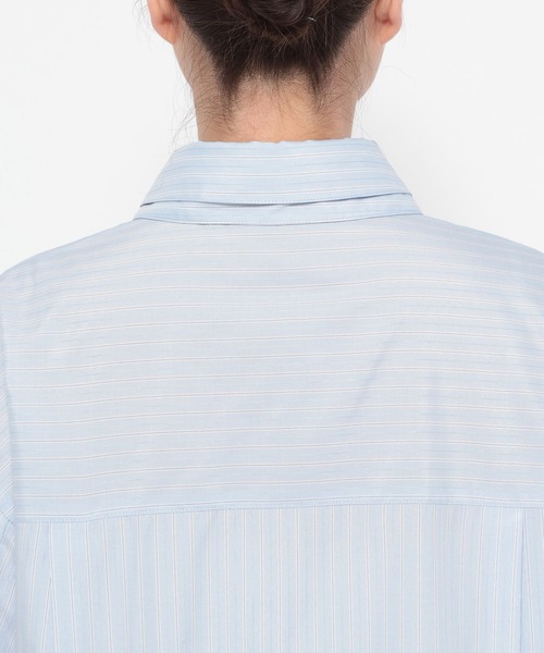 LOWRYS FARM（ローリーズファーム）の「アソートガラＢＩＧシャツ　638697（シャツ/ブラウス・レディース・ブルー系その他/ピンク/ブラウン/ブルー・FREE）」の13枚目の写真