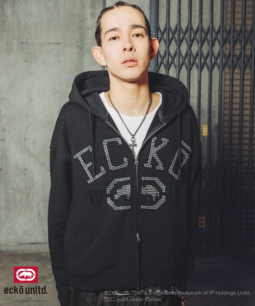 ECKO UNLTD./別注ダブルジップラインストーンZIPパーカー(パーカー ECKO UNLTD./別注ダブルジップラインストーンZIPパーカー(パーカー