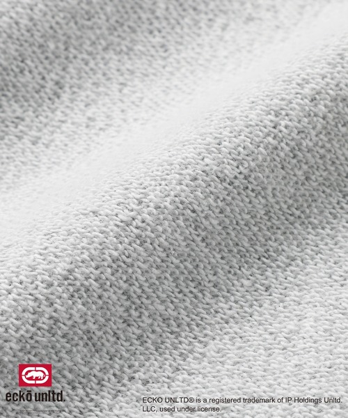 ecko unltd.(エコーアンリミテッド)の「ECKO UNLTD./別注ダブルジップラインストーンZIPパーカー(パーカー・メンズ・ブラック/アッシュ・S/M/L/XL)」の9枚目の写真