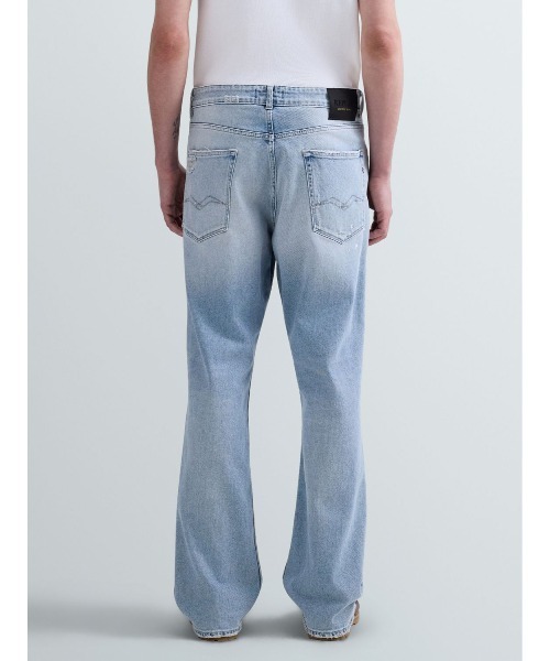 REPLAY（リプレイ）の「ブーツカットCLEY コンフォートデニム（デニムパンツ・メンズ・ライトブルー・W36xL32/W34xL32/W33xL32/W29xL32/W30xL32/W31xL32/W32xL32/W28xL32）」の4枚目の写真