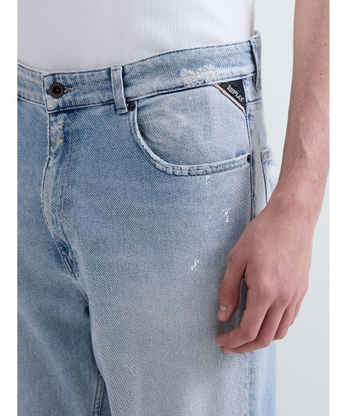 REPLAY（リプレイ）の「ブーツカットCLEY コンフォートデニム（デニムパンツ・メンズ・ライトブルー・W36xL32/W34xL32/W33xL32/W29xL32/W30xL32/W31xL32/W32xL32/W28xL32）」の6枚目の写真