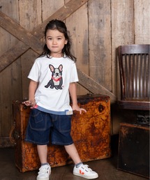 zuppa di zucca（ズッパ デ ズッカ）の「フレブルアップリケ半袖Tシャツ（Tシャツ/カットソー）」