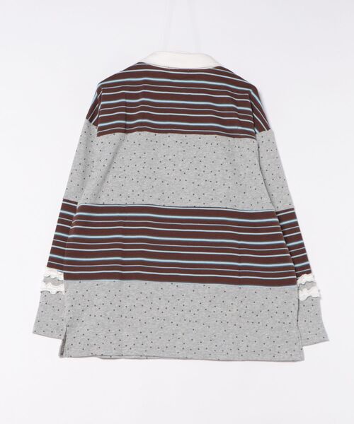 WC（ダブル シー）の「パッチワークラガーシャツ（シャツ/ブラウス・レディース・ブラウン/ピンク・FREE）」の3枚目の写真