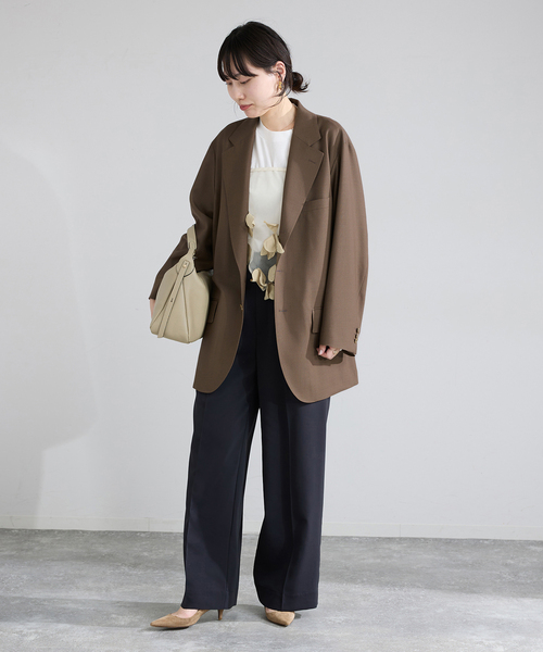 COUTURE D'ADAM/クチュールドアダム BIG JK Single Blazer Dese 26SS