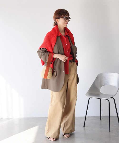 COUTURE D'ADAM/クチュールドアダム BIG JK Single Blazer Dese 26SS