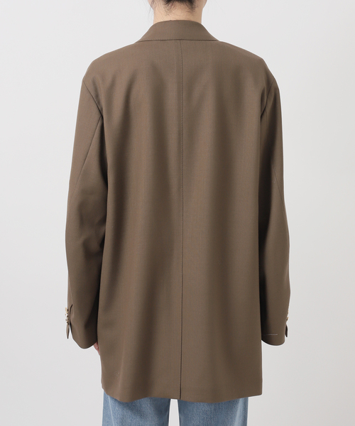 IENA(イエナ)の「COUTURE D'ADAM/クチュールドアダム BIG JK Single Blazer Dese 26SS-009(テーラードジャケット・レディース・キャメル・FREE)」の4枚目の写真