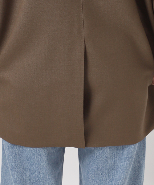 IENA(イエナ)の「COUTURE D'ADAM/クチュールドアダム BIG JK Single Blazer Dese 26SS-009(テーラードジャケット・レディース・キャメル・FREE)」の10枚目の写真