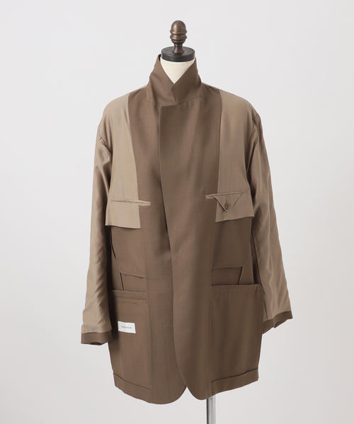 IENA(イエナ)の「COUTURE D'ADAM/クチュールドアダム BIG JK Single Blazer Dese 26SS-009(テーラードジャケット・レディース・キャメル・FREE)」の11枚目の写真