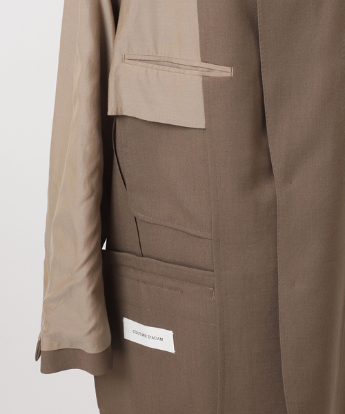 IENA(イエナ)の「COUTURE D'ADAM/クチュールドアダム BIG JK Single Blazer Dese 26SS-009(テーラードジャケット・レディース・キャメル・FREE)」の14枚目の写真
