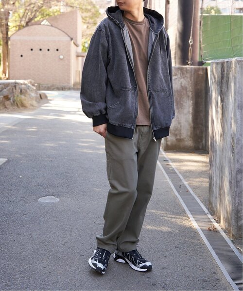 VENCEEXCHANGE（ヴァンスエクスチェンジ）の「デニム・キャンバスフルジップパーカー（パーカー・メンズ・その他1/ロイヤルブルー/ベージュ/ブラック/ライトブルー・L/LL/M）」の13枚目の写真