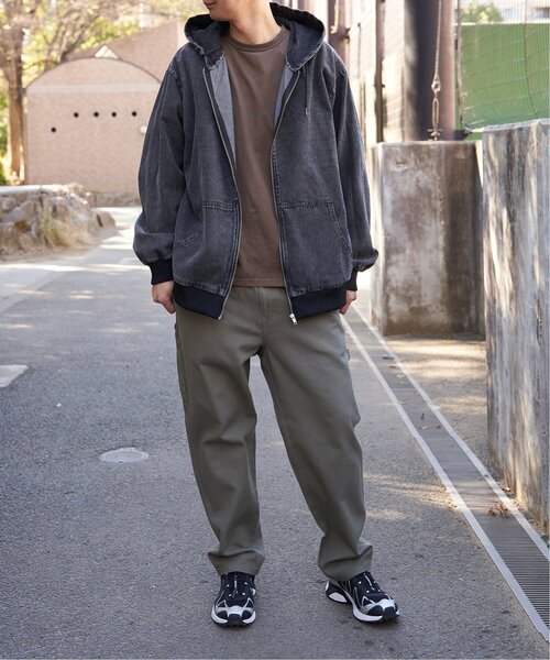 VENCEEXCHANGE（ヴァンスエクスチェンジ）の「デニム・キャンバスフルジップパーカー（パーカー・メンズ・その他1/ロイヤルブルー/ベージュ/ブラック/ライトブルー・L/LL/M）」の14枚目の写真