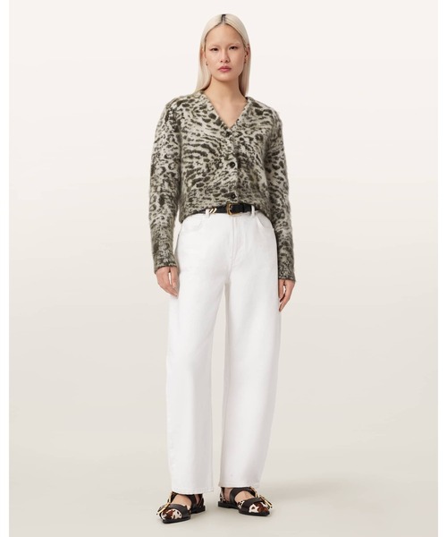 ALLSAINTS（オールセインツ）の「WICK AMUR JACQUARD CARDIGAN | WICK AMUR ジャカード カーディガン（カーディガン/ボレロ・レディース・ホワイト系その他・XS/S/M/L）」の3枚目の写真