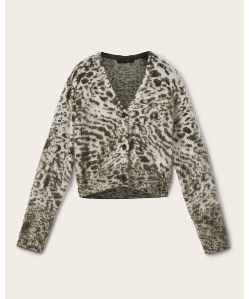 ALLSAINTS（オールセインツ）の「WICK AMUR JACQUARD CARDIGAN | WICK AMUR ジャカード カーディガン（カーディガン/ボレロ・レディース・ホワイト系その他・XS/S/M/L）」の8枚目の写真