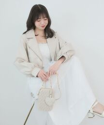 MAJESTIC LEGON | Ladyショートライダース(ブルゾン)