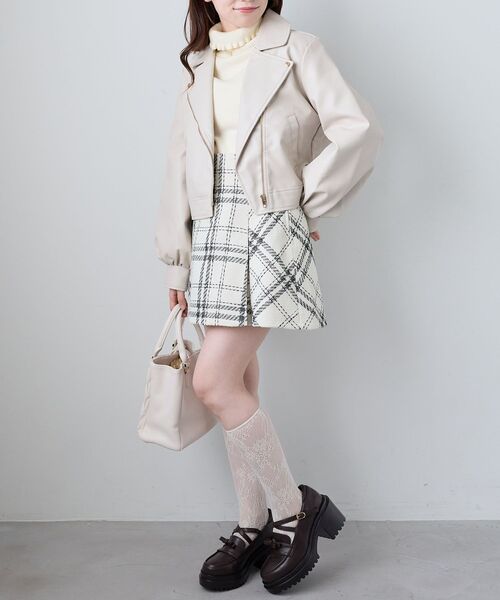 Ladyショートライダース（ライダースジャケット）｜MAJESTIC LEGON