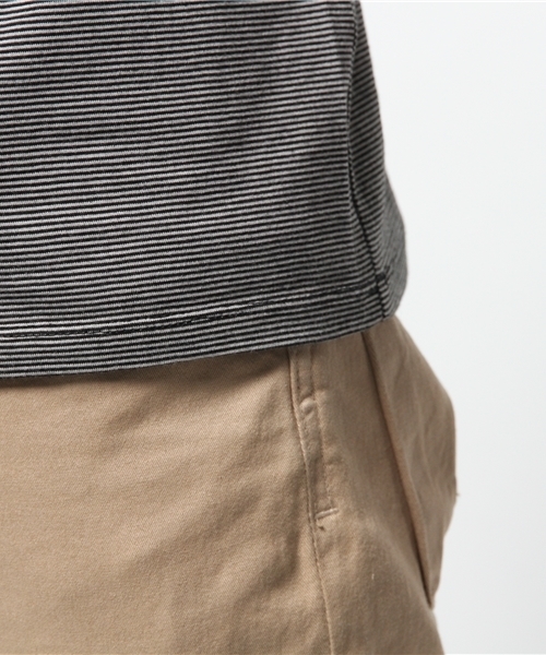 NANO universe（ナノユニバース）の「:デオ加工ボーダーUネック S/S（Tシャツ/カットソー・メンズ・ホワイト/レッド/サックスブルー/ブラック/ネイビー・X-LARGE/SMALL/LARGE/MEDIUM）」の10枚目の写真