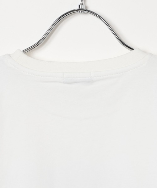 BAYFLOW（ベイフロー）の「[一枚でオシャレに決まる♪]チュールスリーブT(KIDS)（Tシャツ/カットソー・キッズ・ブラウン/ホワイト/チャコール・110cm/150cm/140cm/130cm/120cm）」の22枚目の写真