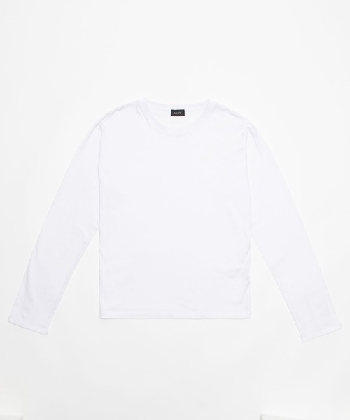 LUCY(ルーシー)の「LUCY/【26年春新作】フレアスリーブT(LS)(Tシャツ/カットソー・メンズ・チャコール/ホワイト・MEDIUM/LARGE)」の6枚目の写真
