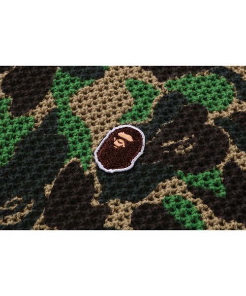 A BATHING APE(アベイシングエイプ)の「ABC CAMO CROCHET KNIT RELAXED FIT SWEATER(ニット/セーター・キッズ・グリーン・130/110/100/140/120)」の3枚目の写真