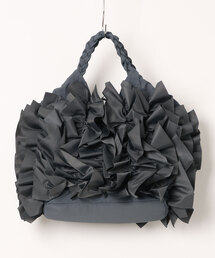 H.A.K（ハク）の「ナイロンフリルバッグ（トートバッグ）」