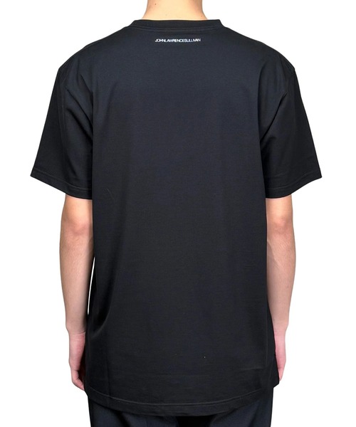 JOHN LAWRENCE SULLIVAN（ジョンローレンスサリバン）の「【JOHN LAWRENCE SULLIVAN】A MUSE PRINT SLASHED TEE（Tシャツ/カットソー・メンズ・ホワイト/ブラック・S/M）」の4枚目の写真