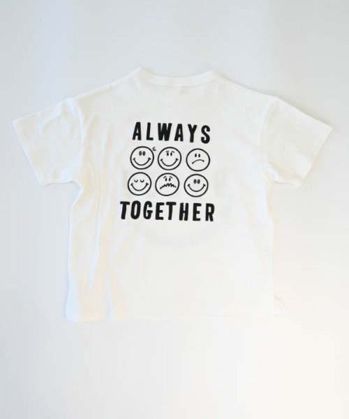 nicohrat（ニコフラート）の「nicohrat/ニコフラート ハロー Tシャツ（Tシャツ/カットソー・キッズ・ライトグリーン/パープル/オフホワイト・100cm/110cm/120cm/130cm/140cm/90cm）」の21枚目の写真