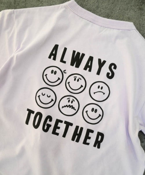nicohrat（ニコフラート）の「nicohrat/ニコフラート ハロー Tシャツ（Tシャツ/カットソー・キッズ・ライトグリーン/パープル/オフホワイト・100cm/110cm/120cm/130cm/140cm/90cm）」の19枚目の写真