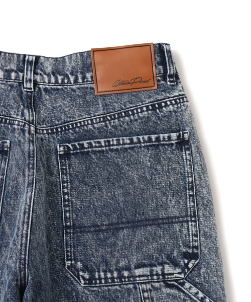 atmos pink（アトモスピンク）の「atmos pink Panelled Bandana Denim Pants / アトモス ピンク パネェルド バンダナ デニム パンツ（デニムパンツ・レディース・ブラック/ブルー・M/S）」の14枚目の写真