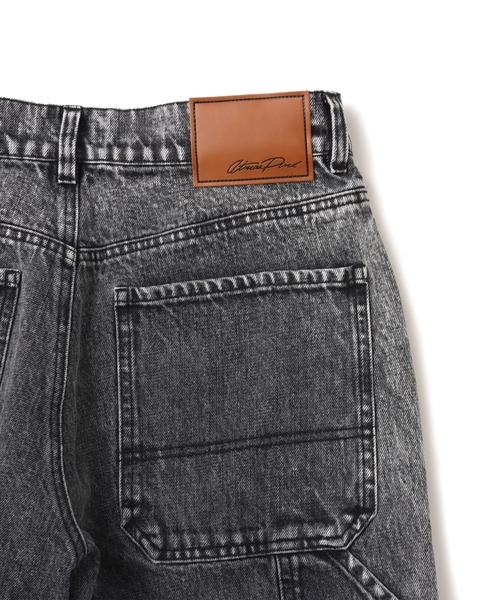 atmos pink（アトモスピンク）の「atmos pink Panelled Bandana Denim Pants / アトモス ピンク パネェルド バンダナ デニム パンツ（デニムパンツ・レディース・ブラック/ブルー・M/S）」の5枚目の写真