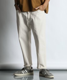 The DUFFER of ST.GEORGE（ザダファーオブセントジョージ）の「CONE DENIM WIDE TAPERED JEANS:コーンデニム ワイドテーパードジーンズ（デニムパンツ）」