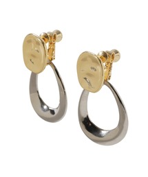 Green Parks（グリーンパークス）の「2WAYニュアンスフープイヤリング（イヤリング）」